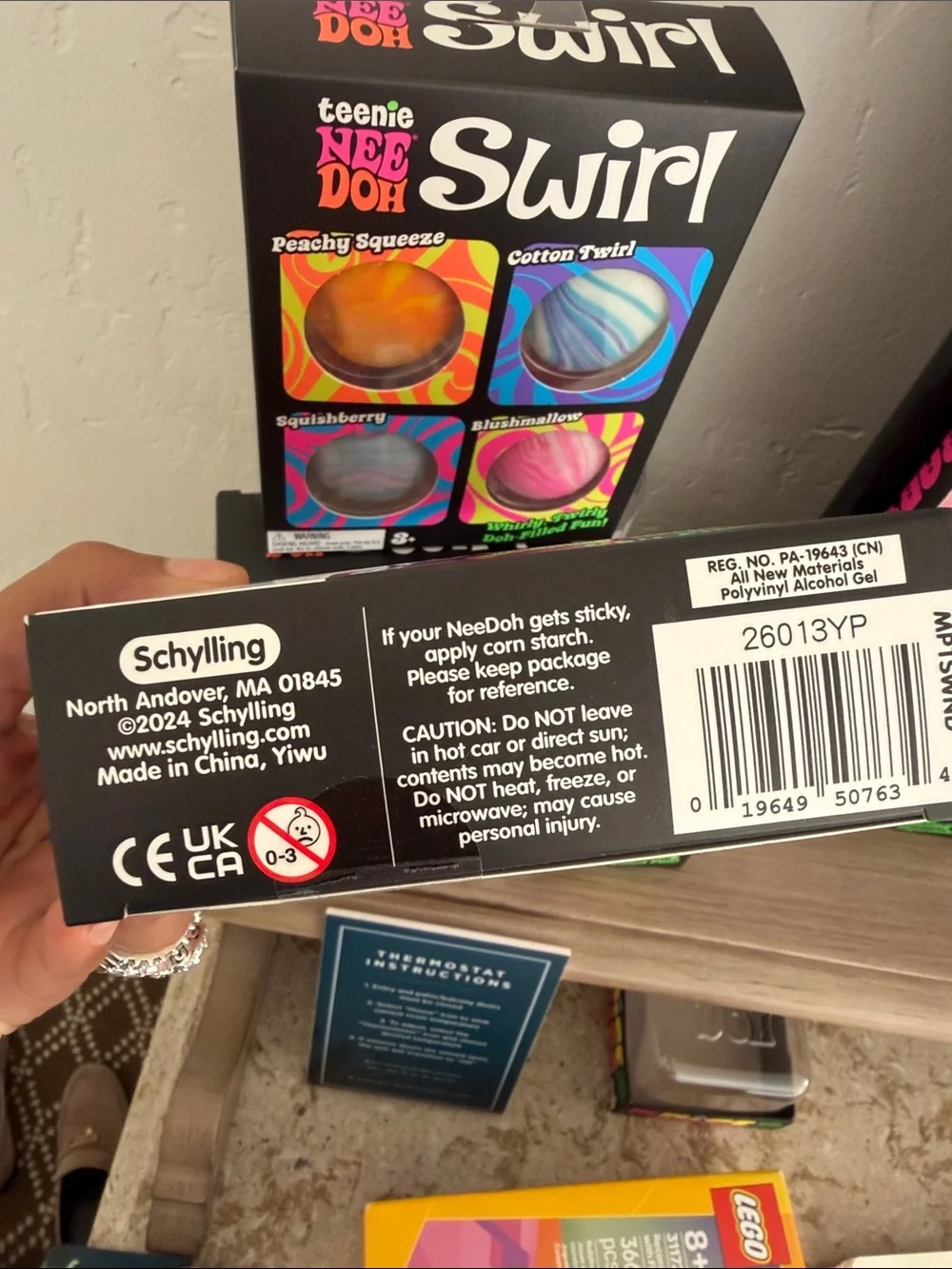 Swirl authentic! NEE DOH Swirl Multi-Color Squish Toy Set - Picture 2 of 6
